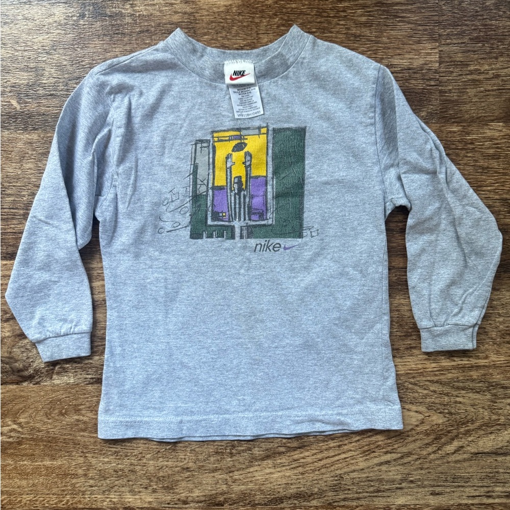 Vintage 90s Nike graphic tee kids size 5/6